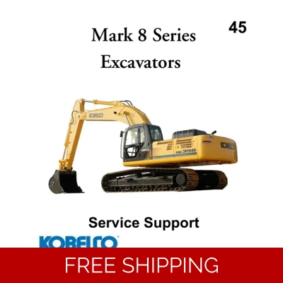 KOBELCO MARK 8 SERIES EXCAVATOR SERVICE SUPPORT MANUAL